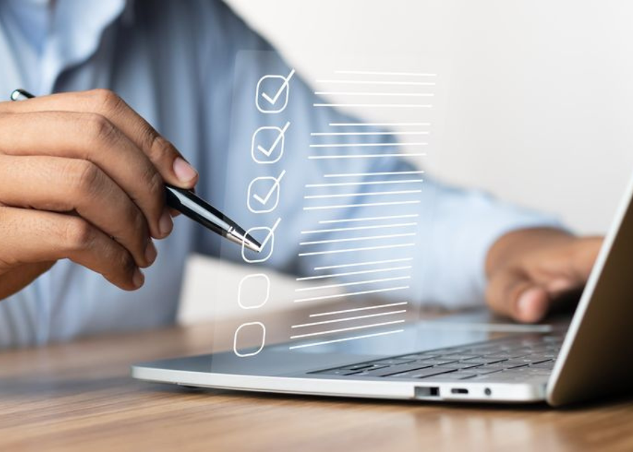 Online Business Approval Services UAE Business owner applying for online government approvals in the UAE